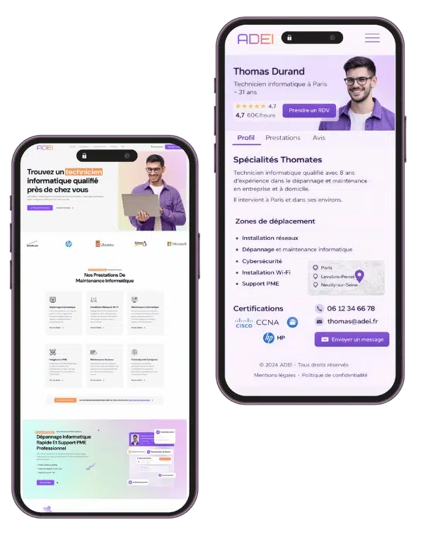 Technicien informatique france